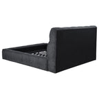Home & Sleep Outlet - Nollet 48-inch Upholstered California King Platform Bed Grey