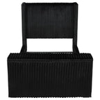 Home & Sleep Outlet - Centergrove Upholstered Queen Wingback TV Bed Black
