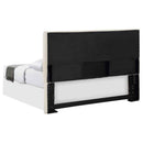 Pirro Upholstered King Panel Headboard Sand