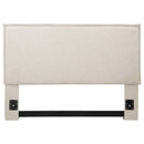 Izzy Upholstered Queen or Full Panel Headboard Sand
