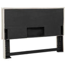 Izzy Upholstered Queen or Full Panel Headboard Sand