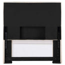 Kosmo Upholstered Twin Panel Headboard Sand