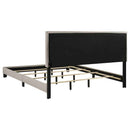 Boyd Upholstered California King Panel Bed Ivory