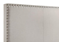 Boyd Upholstered California King Panel Bed Ivory