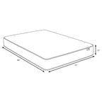 Home & Sleep Outlet - Hayes California King Firm Tight Top Hybrid Mattress White