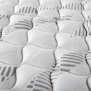 Hayes California King Firm Tight Top Hybrid Mattress White