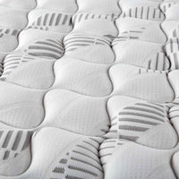 Hayes Eastern King Firm Tight Top Hybrid Mattress White