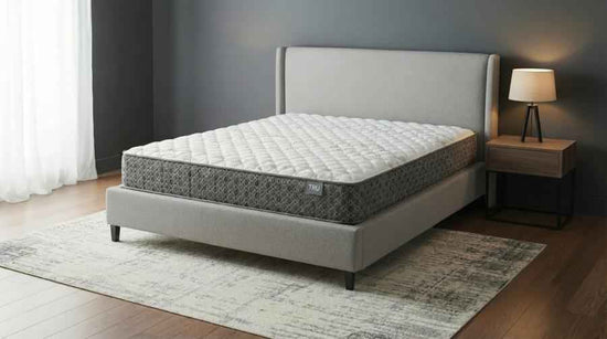 Hayes Eastern King Firm Tight Top Hybrid Mattress White