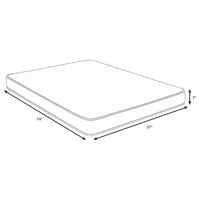 Kenyon 7-inch Twin Bamboo Cover Firm Foam Mattress