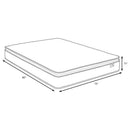 Hayes 11-inch Eastern King Pillow Top Foam Hybrid Mattress