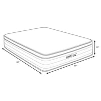 Montlake 15-inch Queen Cool Euro Top Foam Hybrid Mattress