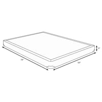 Mercer 5-inch Full Low Profile Box Spring Foundation