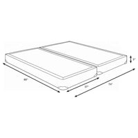 Mercer 5-inch Split Eastern King Low Profile Foundation
