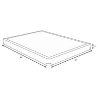 Mercer 5-inch Twin XL Low Profile Box Spring Foundation