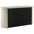 Sonya 4-piece Upholstered Queen Bedroom Set Ivory
