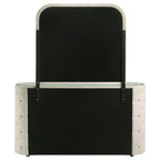 Home & Sleep Outlet - Sonya 6-drawer Upholstered Bedroom Dresser with Mirror Ivory