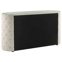 Sonya 6-drawer Upholstered Bedroom Dresser Ivory