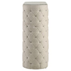 Home & Sleep Outlet - Sonya 5-drawer Upholstered Bedroom Chest of Drawers Ivory