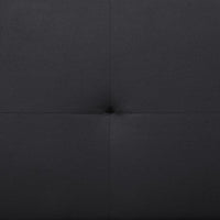 Stanford Upholstered Tufted Convertible Sofa Bed Black