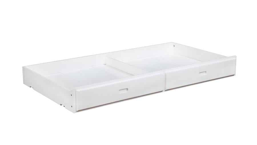 Chapman Wood Storage Trundle White - Home & Sleep Outlet