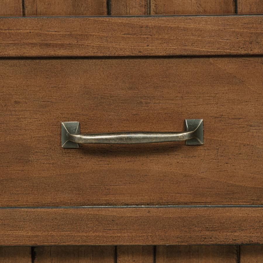Carlsbad Wood Twin Captains Bed With Trundle Medium Brown - Home & Sleep Outlet