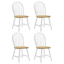Cinder Wood Dining Side Chair White (Set of 4) - Home & Sleep Outlet