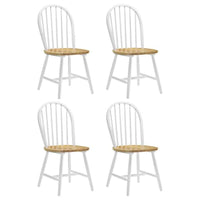 Cinder Wood Dining Side Chair White (Set of 4) - Home & Sleep Outlet