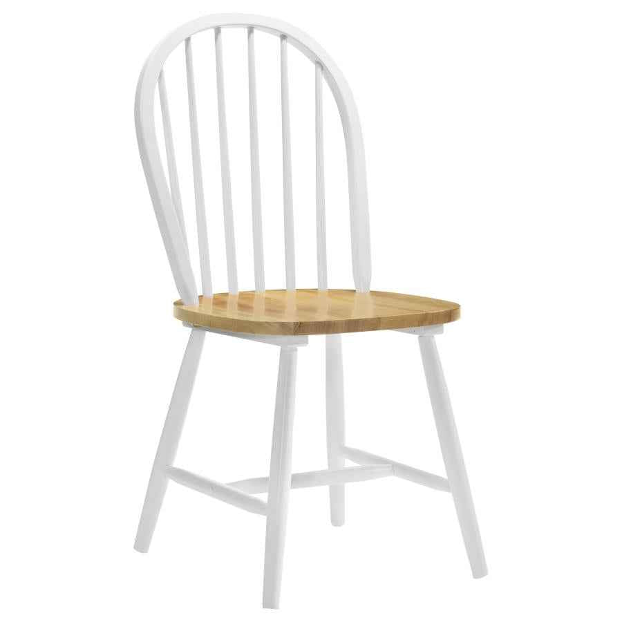 Cinder Wood Dining Side Chair White (Set of 4) - Home & Sleep Outlet