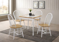Cinder Wood Dining Side Chair White (Set of 4) - Home & Sleep Outlet