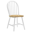 Allison 5-piece Round Drop Leaf Dining Table Set White - Home & Sleep Outlet
