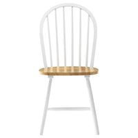 Allison 5-piece Round Drop Leaf Dining Table Set White - Home & Sleep Outlet
