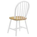 Allison 5-piece Round Drop Leaf Dining Table Set White - Home & Sleep Outlet