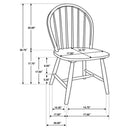 Allison 5-piece Round Drop Leaf Dining Table Set White - Home & Sleep Outlet