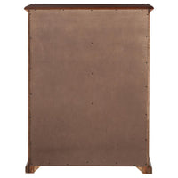Sumerlin 6-drawer Bedroom Chest of Drawers Cappuccino