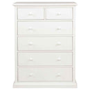 Sumerlin 6-drawer Bedroom Chest of Drawers White