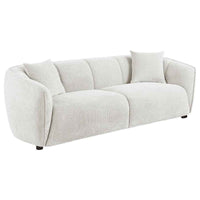 Aleisha Fabric Upholstered Sofa Sand