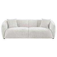 Aleisha Fabric Upholstered Sofa Sand