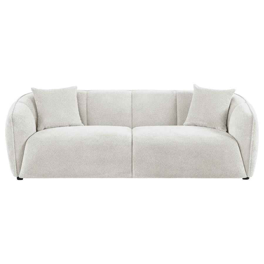 Aleisha Fabric Upholstered Sofa Sand