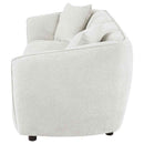 Aleisha Fabric Upholstered Sofa Sand