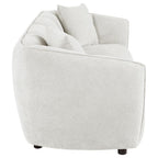 Home & Sleep Outlet - Aleisha Chenille Upholstered Sofa Ivory