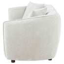 Aleisha Fabric Upholstered Loveseat Sand