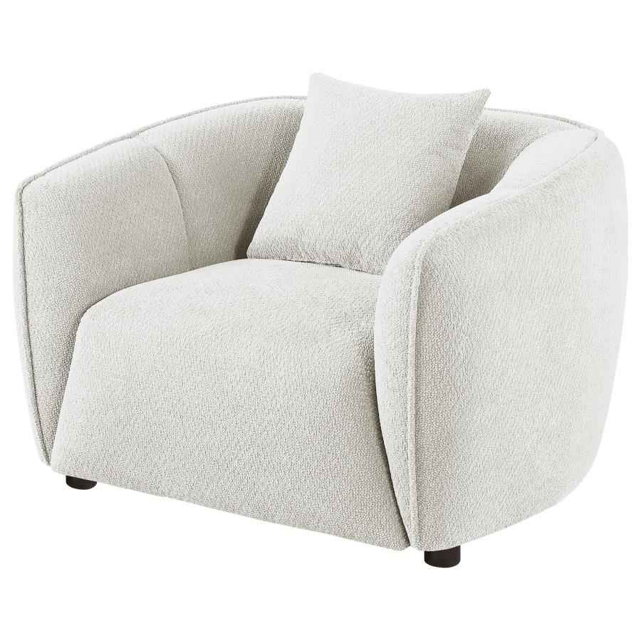Aleisha Fabric Upholstered Accent Chair Sand