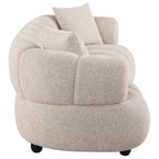 Home & Sleep Outlet - Whitney Contemporary Channel Tufted Boucle Upholstered Sofa
