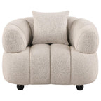 Home & Sleep Outlet - Whitney Contemporary Channel Tufted Boucle Upholstered Accent Chair