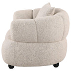 Home & Sleep Outlet - Whitney Contemporary Channel Tufted Boucle Upholstered Accent Chair
