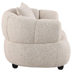 Home & Sleep Outlet - Whitney Contemporary Channel Tufted Boucle Upholstered Accent Chair