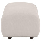 Burnett 4-piece Chenille Upholstered Sofa Set Ivory