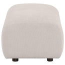 Burnett 4-piece Chenille Upholstered Sofa Set Ivory