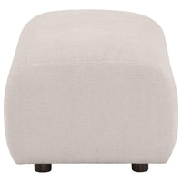 Burnett 4-piece Chenille Upholstered Sofa Set Ivory