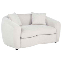 Isabella 2-piece Fabric Upholstered Sofa Set Sand